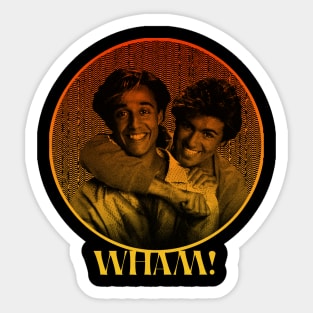 WHAM! Vintage - Color ver. Sticker